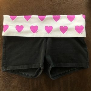Pink Yoga Shorts